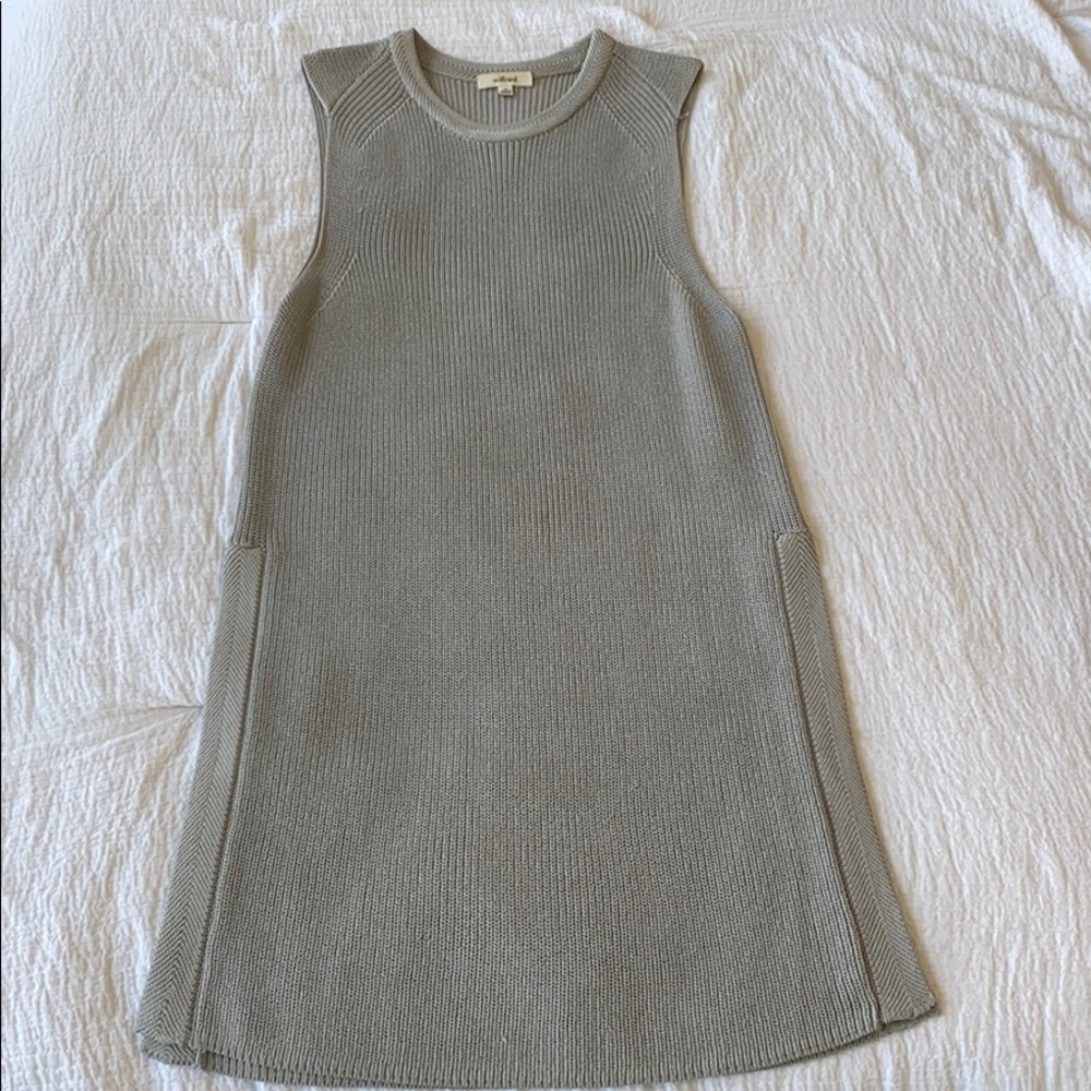 Wilfred Gray Knit Sweater Tank